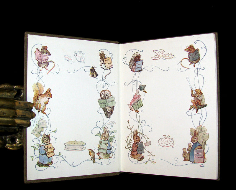 1909 Rare Book - Beatrix Potter - The Tale of the Flopsy Bunnies - First Edition, 1st or 2nd printing.