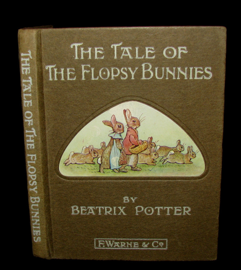 1909 Rare Book - Beatrix Potter - The Tale of the Flopsy Bunnies - First Edition, 1st or 2nd printing.