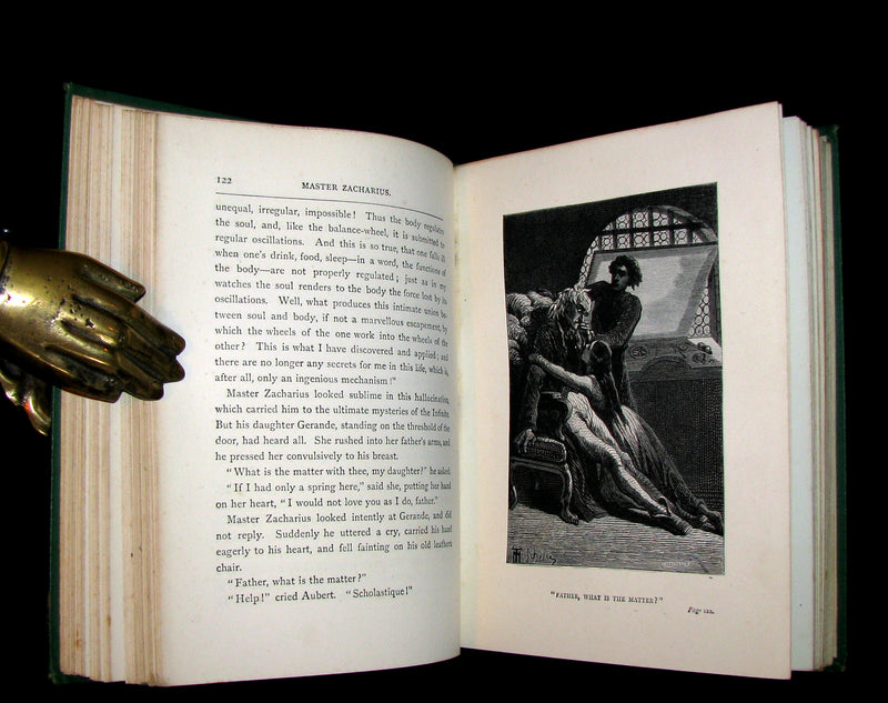 1875 Rare Second Edition - JULES VERNE - Dr. Ox's Experiment and Other Stories.