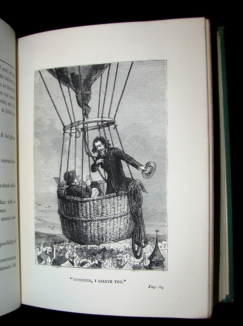 1875 Rare Second Edition - JULES VERNE - Dr. Ox's Experiment and Other Stories.