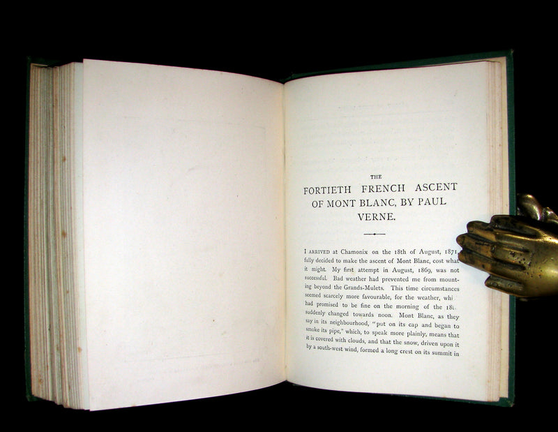 1875 Rare Second Edition - JULES VERNE - Dr. Ox's Experiment and Other Stories.