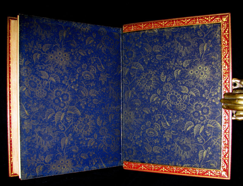 1864 Beautiful Tout Binding - INGOLDSBY LEGENDS, COLOR Illustrated by Cruikshank, Leech and Tenniel.