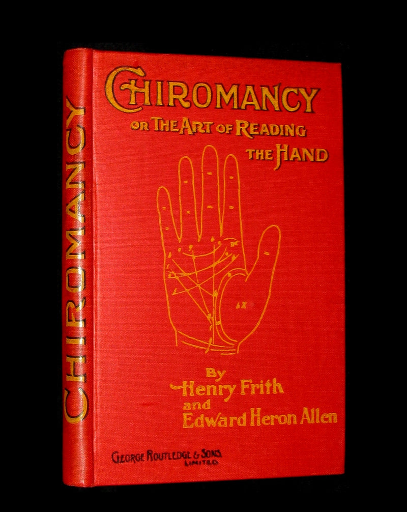 1900 Scarce CHIROMANCY Book -  The Science of Palmistry by Henry Frith. Illustrated.