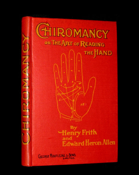 1900 Scarce CHIROMANCY Book -  The Science of Palmistry by Henry Frith. Illustrated.