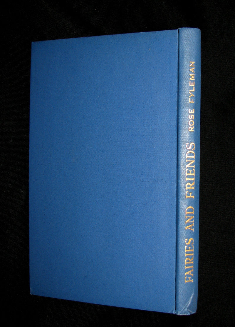1925 Signed Book - Rose Fyleman - Fairies and Friends + Signed Letter. First Edition.