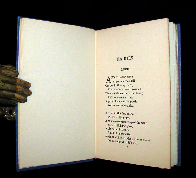 1925 Signed Book - Rose Fyleman - Fairies and Friends + Signed Letter. First Edition.