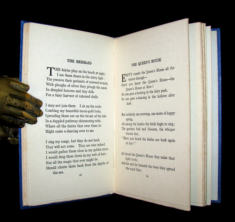 1925 Signed Book - Rose Fyleman - Fairies and Friends + Signed Letter. First Edition.