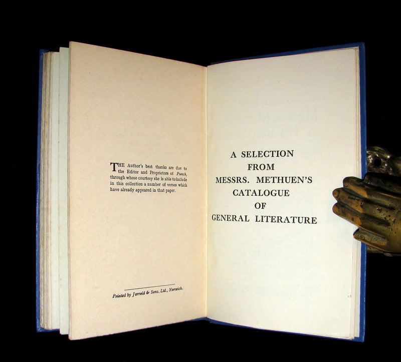 1925 Signed Book - Rose Fyleman - Fairies and Friends + Signed Letter. First Edition.