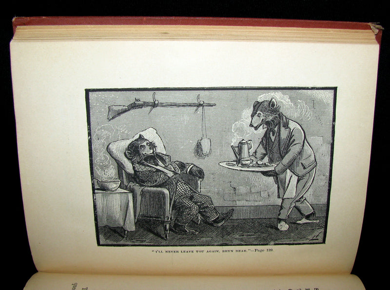 1880 Scarce SIGNED 1stED - KARL and THE QUEEN OF QUEER-LAND (The Fairy of The Moonbeam).