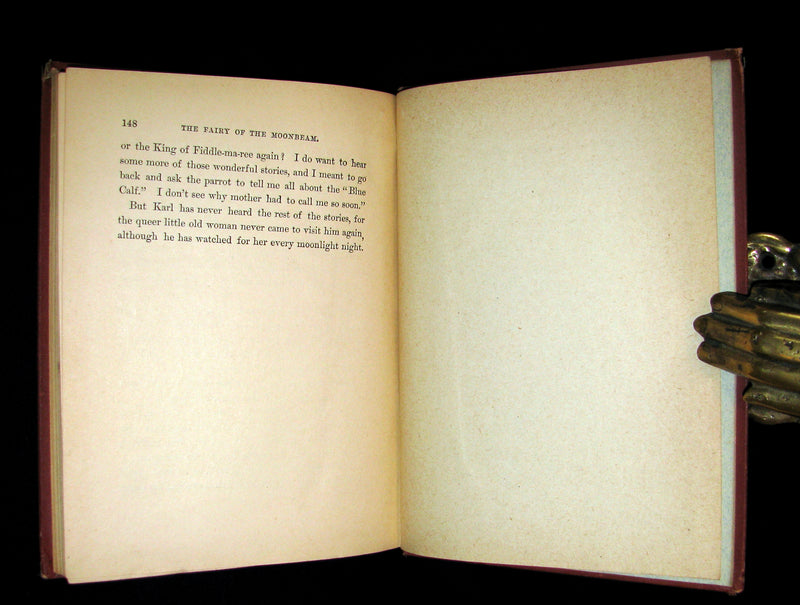1880 Scarce SIGNED 1stED - KARL and THE QUEEN OF QUEER-LAND (The Fairy of The Moonbeam).