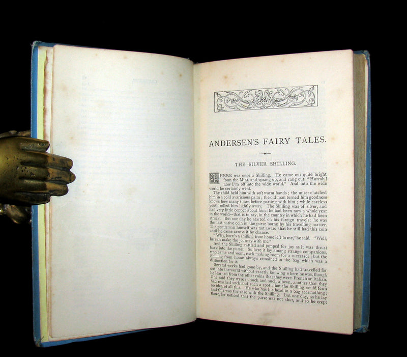 1890 Scarce Victorian Edition - Hans Christian Andersen - FAIRY TALES and Stories.