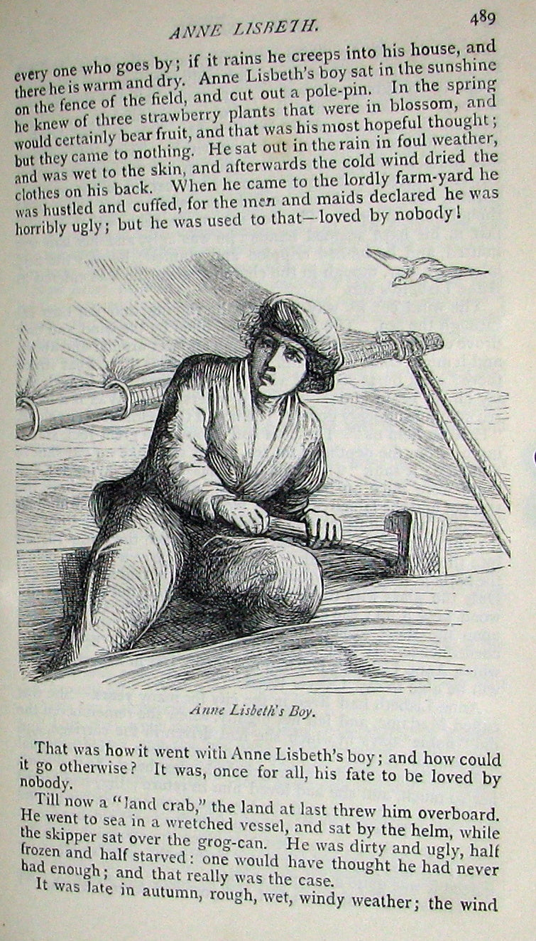 1890 Scarce Victorian Edition - Hans Christian Andersen - FAIRY TALES and Stories.