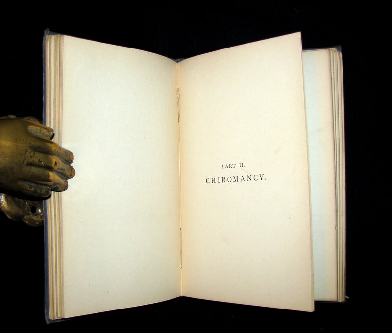 1883 Scarce 1st EDITION -  CHIROMANCY - The Science of Palmistry by Henry Frith.
