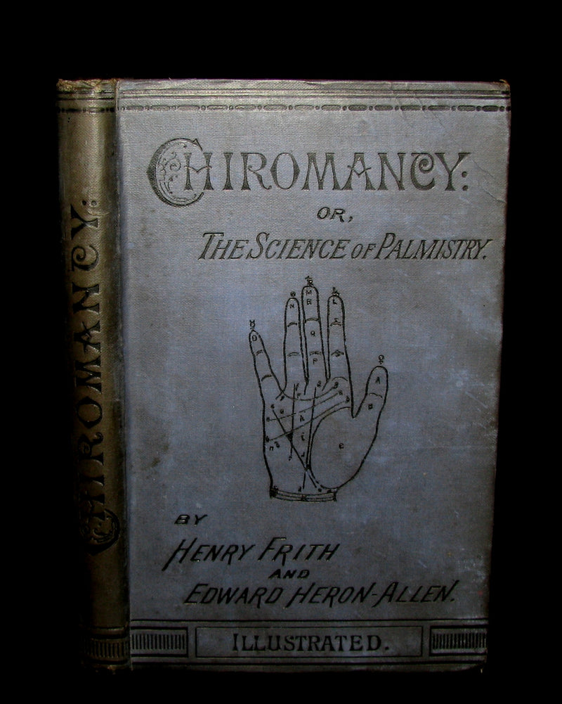 1883 Scarce 1st EDITION -  CHIROMANCY - The Science of Palmistry by Henry Frith.