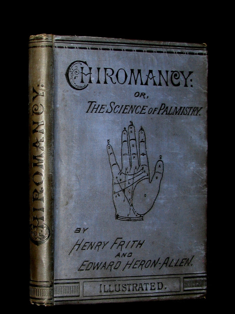 1883 Scarce 1st EDITION -  CHIROMANCY - The Science of Palmistry by Henry Frith.