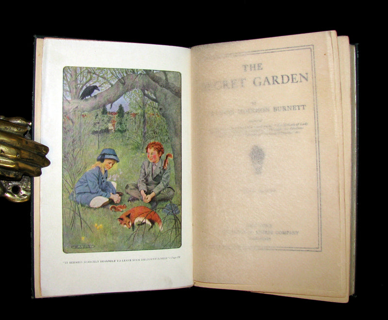 1911 Rare Book - The Secret Garden by Frances Hodgson Burnett. Second Edition.