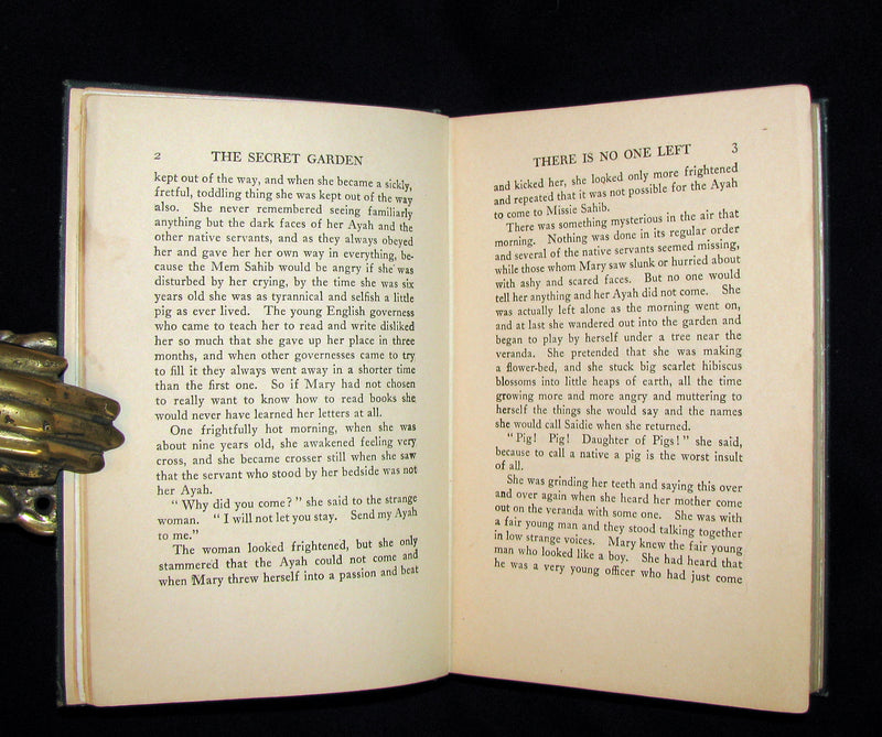 1911 Rare Book - The Secret Garden by Frances Hodgson Burnett. Second Edition.