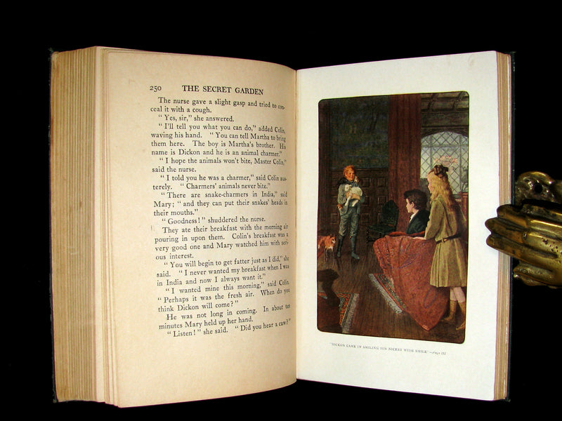 1911 Rare Book - The Secret Garden by Frances Hodgson Burnett. Second Edition.