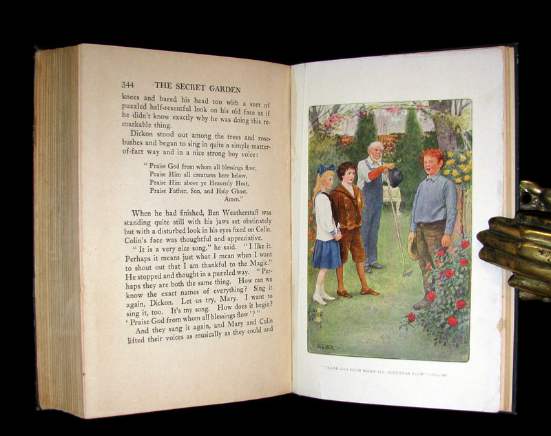 1911 Rare Book - The Secret Garden by Frances Hodgson Burnett. Second Edition.