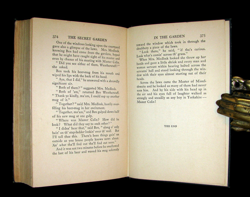 1911 Rare Book - The Secret Garden by Frances Hodgson Burnett. Second Edition.
