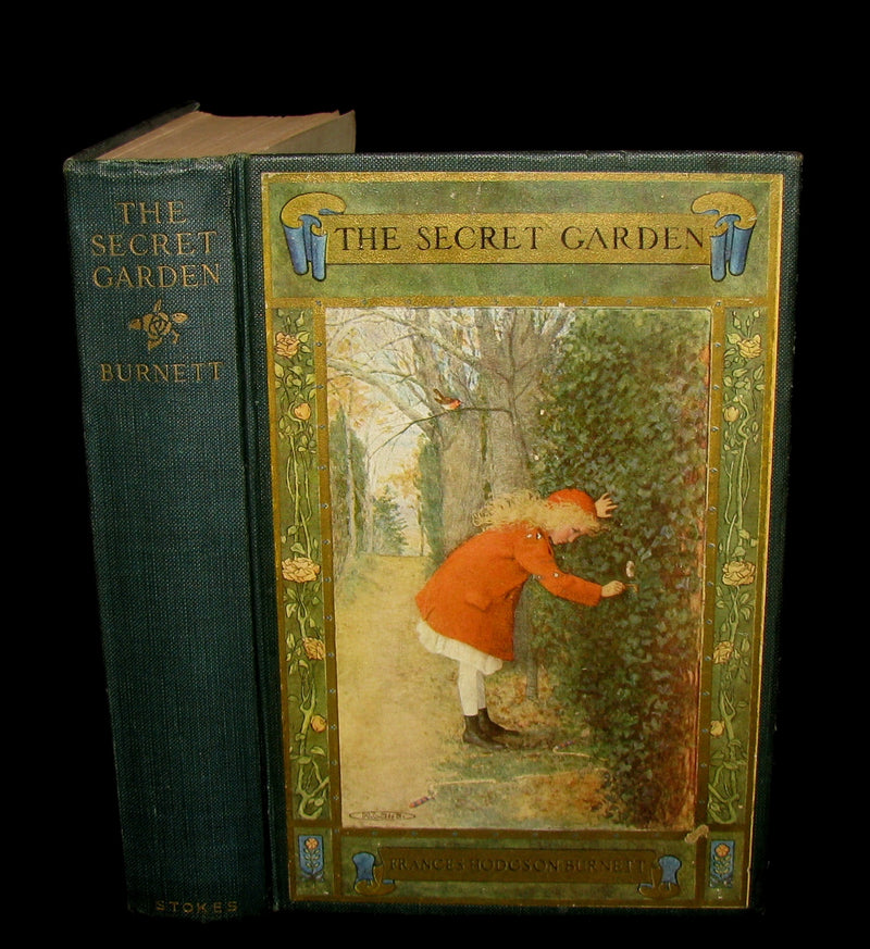 1911 Rare Book - The Secret Garden by Frances Hodgson Burnett. Second Edition.