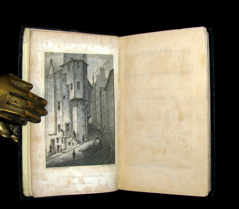 1831 Rare 2nd EDITION - Letters on Demonology & Witchcraft - WITCHES & FAIRIES by Walter Scott.