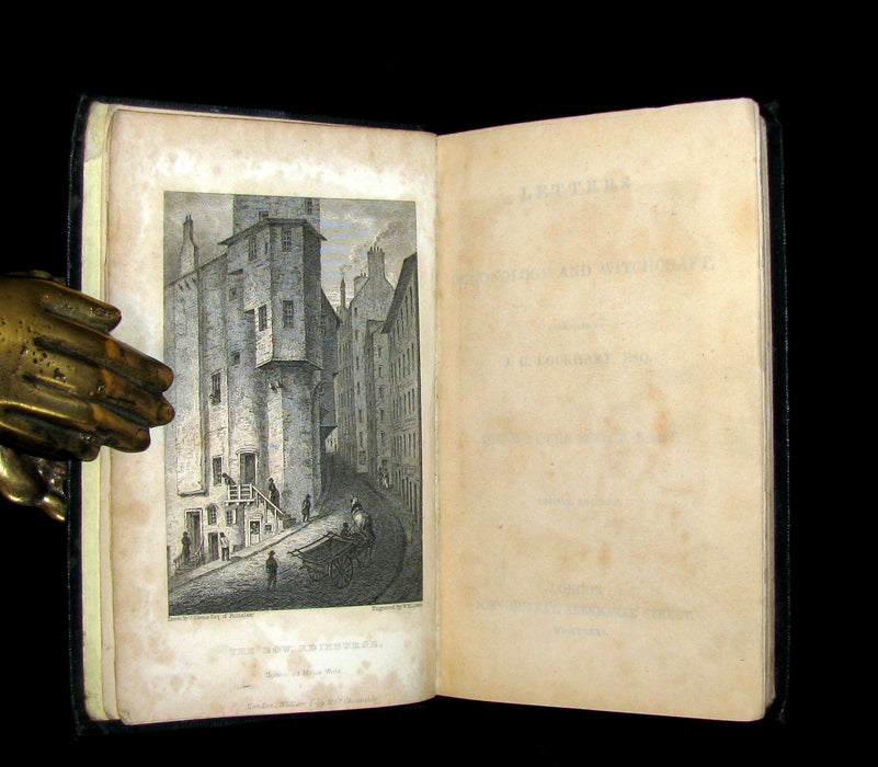 1831 Rare 2nd EDITION - Letters on Demonology & Witchcraft - WITCHES & FAIRIES by Walter Scott.