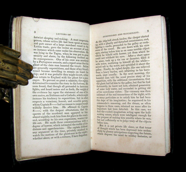 1831 Rare 2nd EDITION - Letters on Demonology & Witchcraft - WITCHES & FAIRIES by Walter Scott.