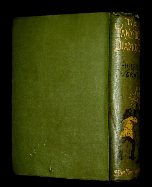 1896 Scarce Edition - Jules Verne - The Vanished Diamond: A Tale of South Africa.