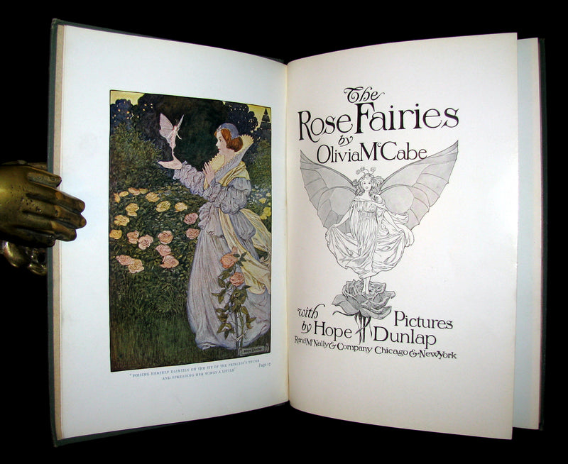 1911 Rare First Edition - The Rose Fairies and Other Stories by Rose McCabe.