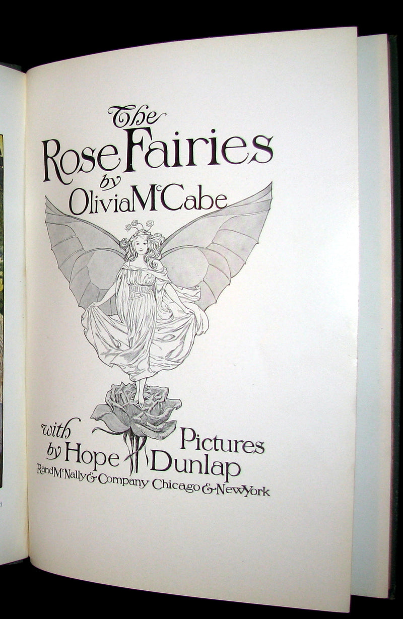 1911 Rare First Edition - The Rose Fairies and Other Stories by Rose McCabe.