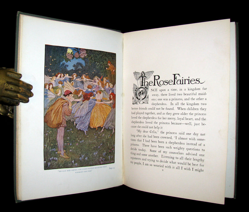 1911 Rare First Edition - The Rose Fairies and Other Stories by Rose McCabe.