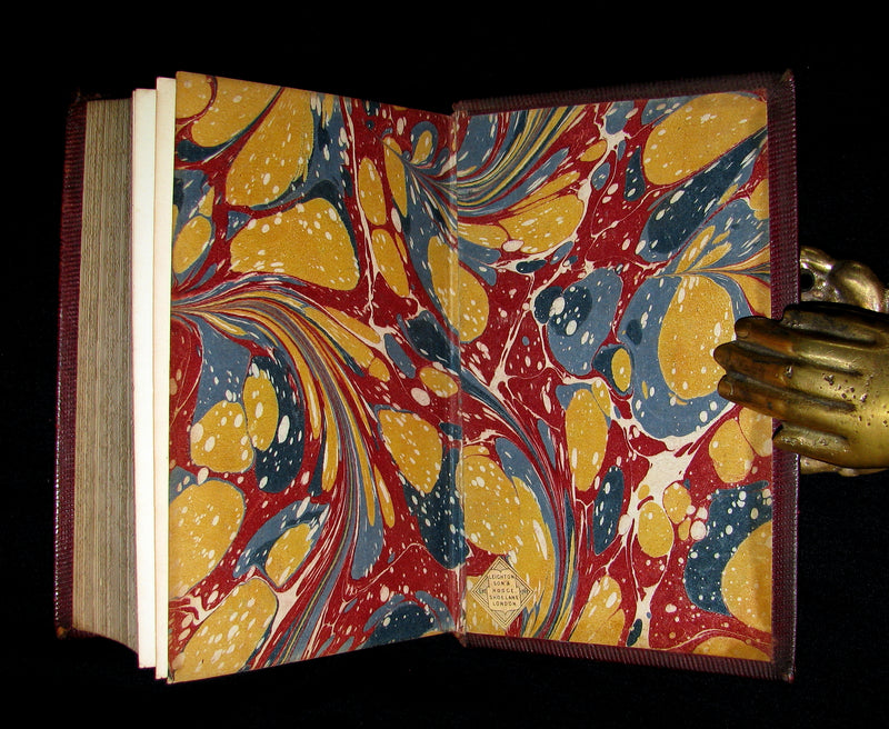 1855 Rare Fairy Queen Book ~ The FAERIE QUEENE by Edmund SPENSER Illustrated by Corbould.