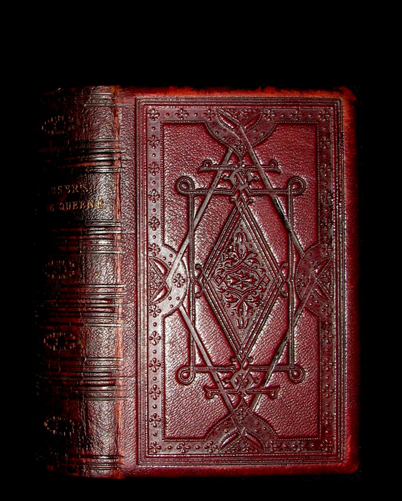 1855 Rare Fairy Queen Book ~ The FAERIE QUEENE by Edmund SPENSER Illustrated by Corbould.