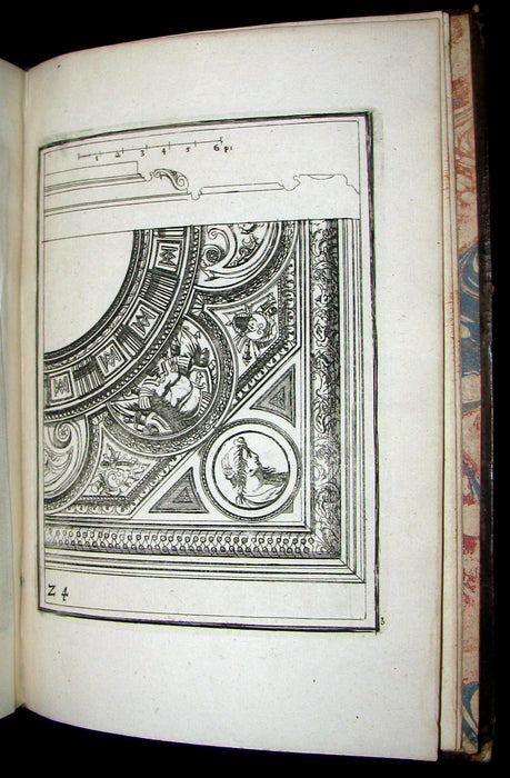 1682 Scarce French ARCHITECTURE Book - Traitté des cinq ordres d'architecture traduit du Palladio. 77 Plates.