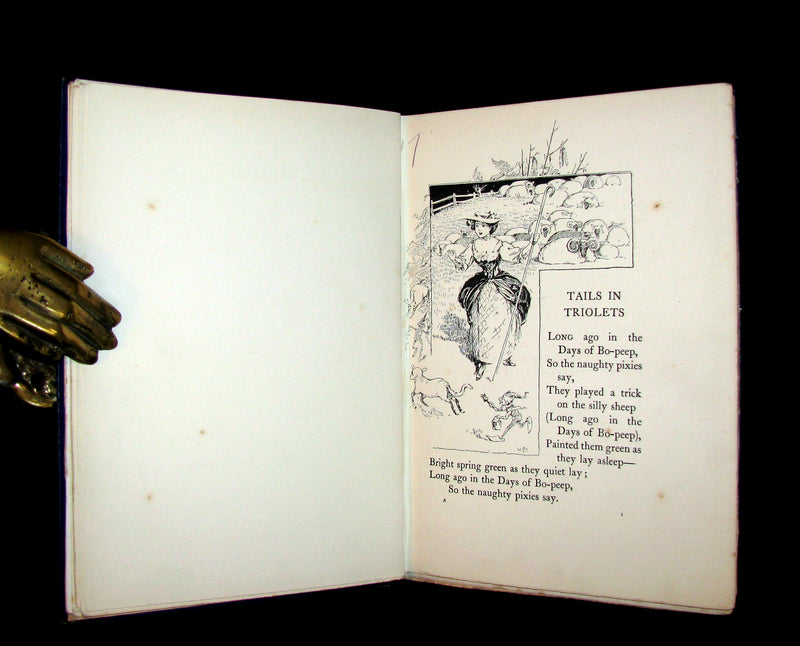 1909 Scarce Book - OLD MAN'S BEARD and Other Fairy Tales by G.M. Faulding. Illustrated by Walter P. Starmer.