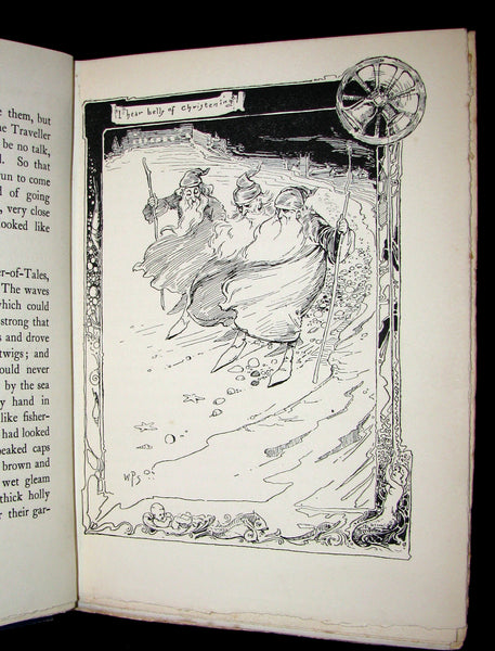 1909 Scarce Book - OLD MAN'S BEARD and Other Fairy Tales by G.M. Faulding. Illustrated by Walter P. Starmer.