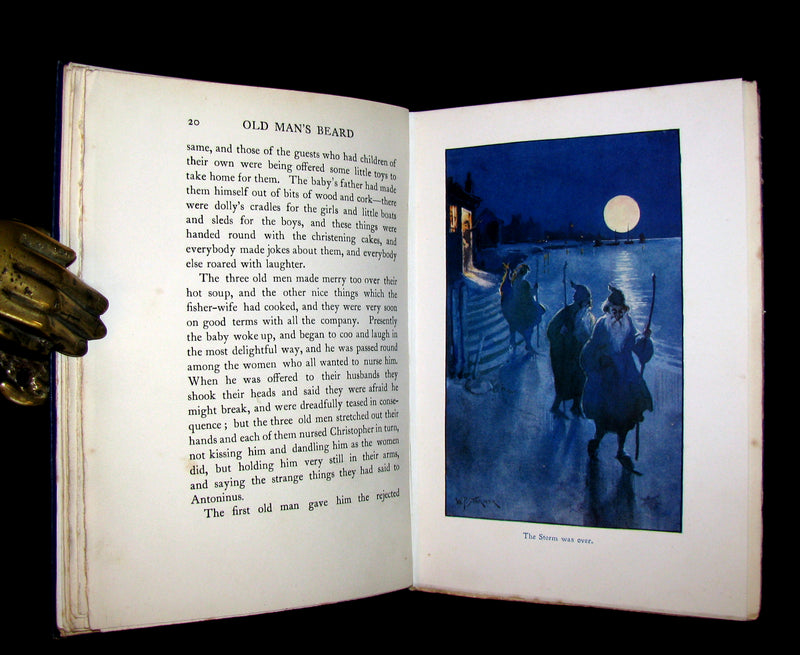 1909 Scarce Book - OLD MAN'S BEARD and Other Fairy Tales by G.M. Faulding. Illustrated by Walter P. Starmer.