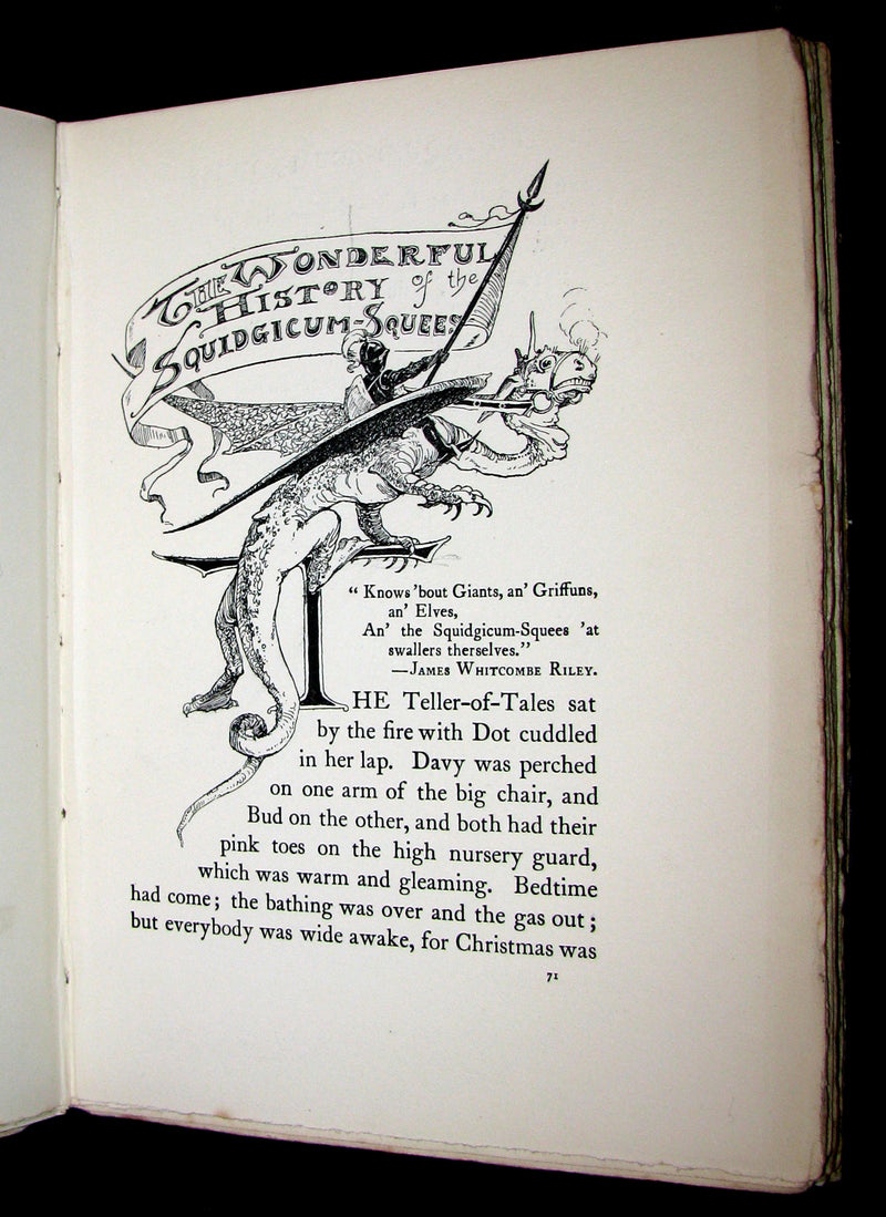 1909 Scarce Book - OLD MAN'S BEARD and Other Fairy Tales by G.M. Faulding. Illustrated by Walter P. Starmer.