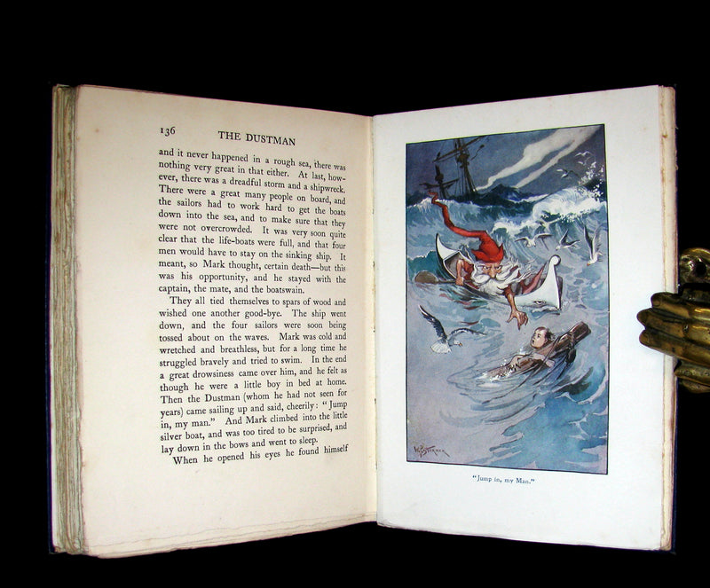 1909 Scarce Book - OLD MAN'S BEARD and Other Fairy Tales by G.M. Faulding. Illustrated by Walter P. Starmer.