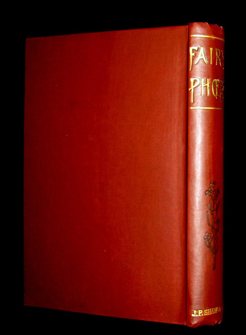 1887 Scarce Book - Fairy Phoebe or Facing the Footlights. First Edition by Lucy Taylor.