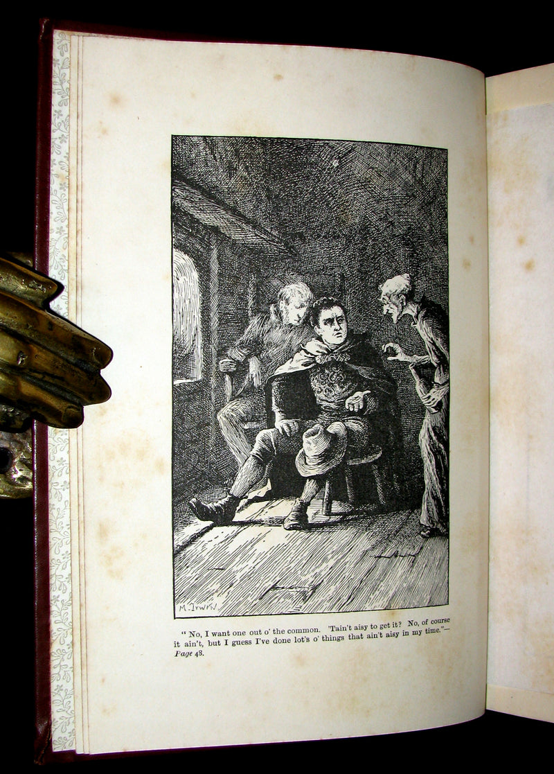 1887 Scarce Book - Fairy Phoebe or Facing the Footlights. First Edition by Lucy Taylor.