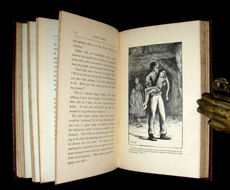 1887 Scarce Book - Fairy Phoebe or Facing the Footlights. First Edition by Lucy Taylor.