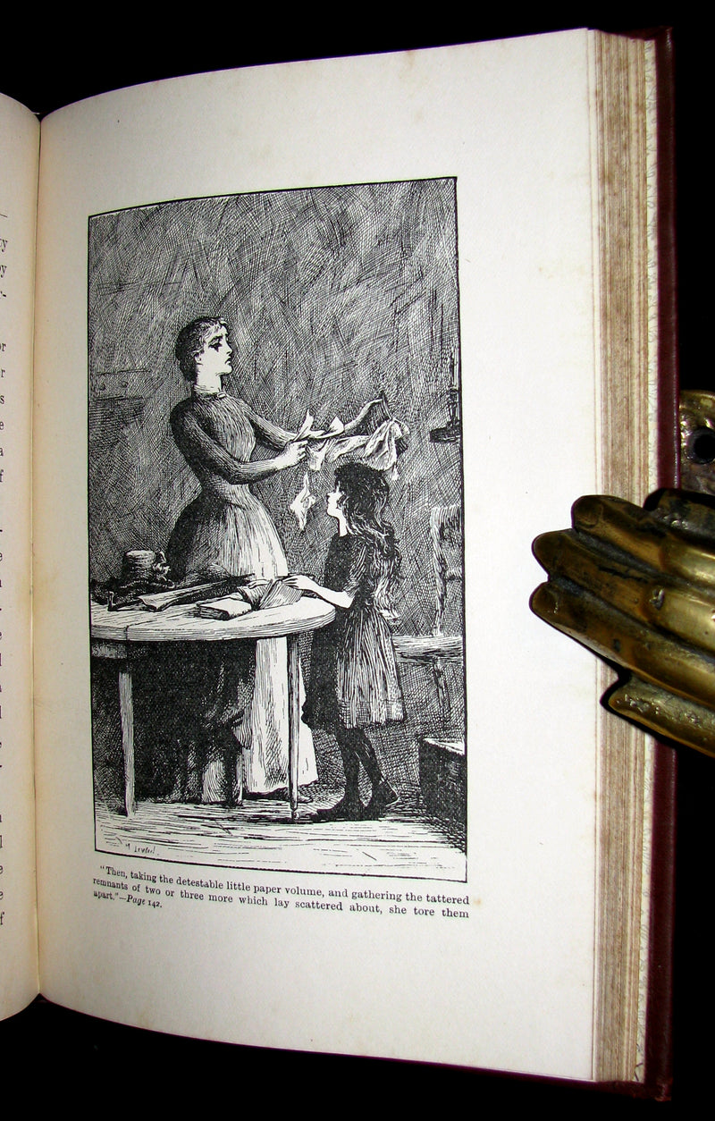 1887 Scarce Book - Fairy Phoebe or Facing the Footlights. First Edition by Lucy Taylor.