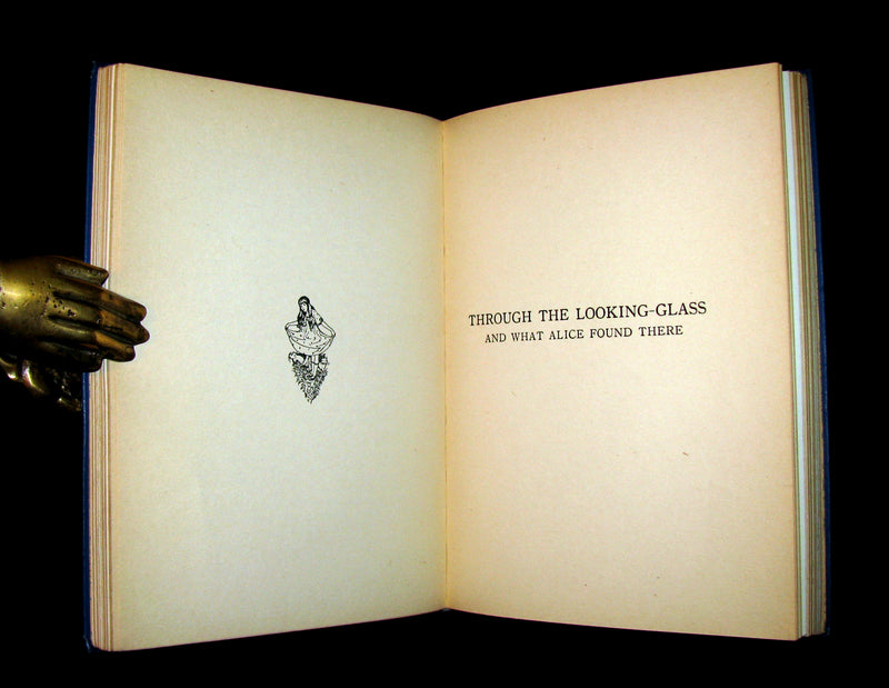 1916 Rare Windermere Edition - Alice's Adventures in Wonderland & Through the Looking-Glass Illustrated.