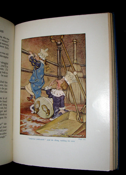 1916 Rare Windermere Edition - Alice's Adventures in Wonderland & Through the Looking-Glass Illustrated.