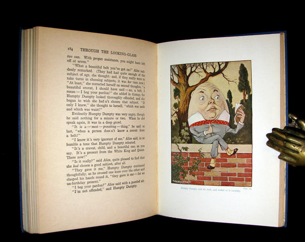 1916 Rare Windermere Edition - Alice's Adventures in Wonderland & Through the Looking-Glass Illustrated.