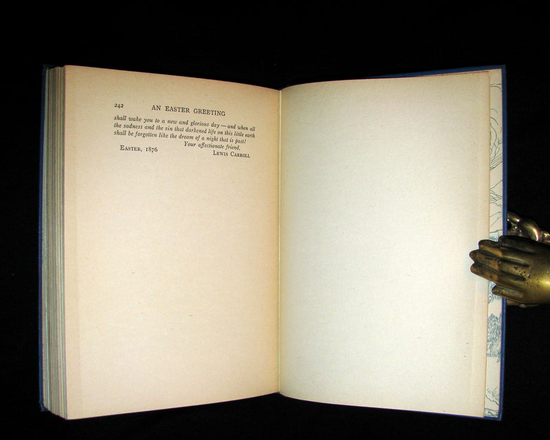 1916 Rare Windermere Edition - Alice's Adventures in Wonderland & Through the Looking-Glass Illustrated.