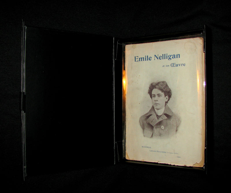 1903 Scarce French Book - Émile NELLIGAN et son Oeuvre (DANTIN, Louis) FIRST EDITION in original soft cover binding.