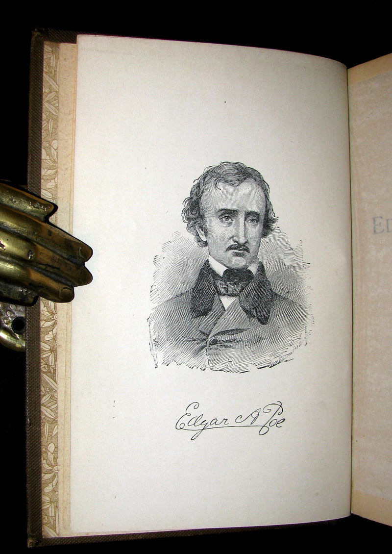 1886 Rare Book - The Complete Poetical Works Of EDGAR ALLAN POE.